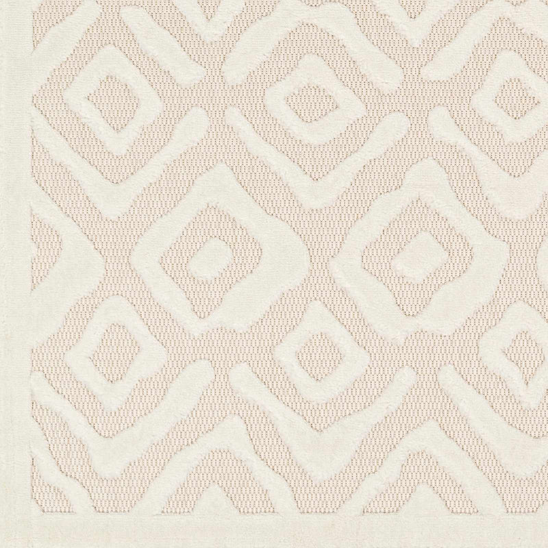 Burl Cream Outdoor Rug - Clearance by Boutique Rugs