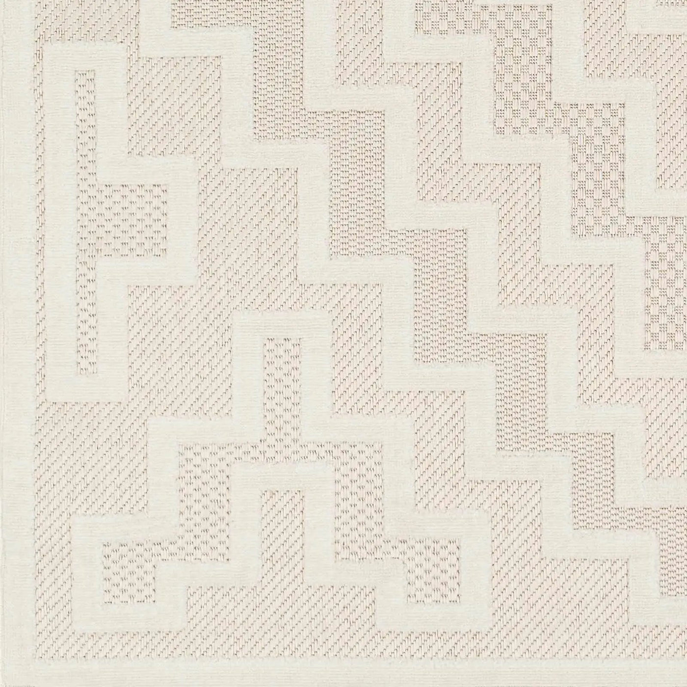 Diza Cream Outdoor Rug - Clearance by Boutique Rugs
