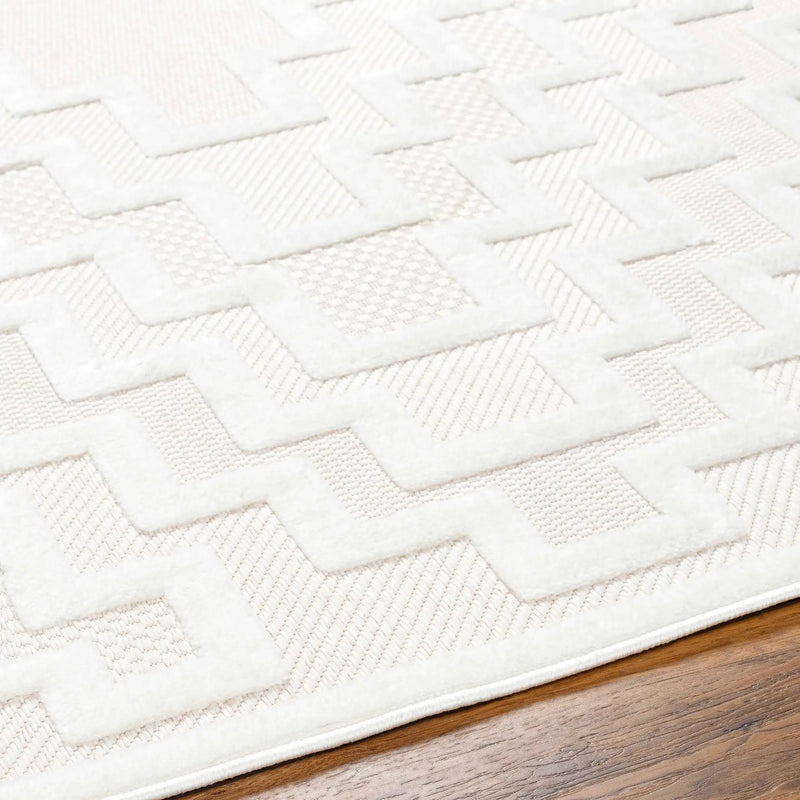 Diza Cream Outdoor Rug - Clearance by Boutique Rugs