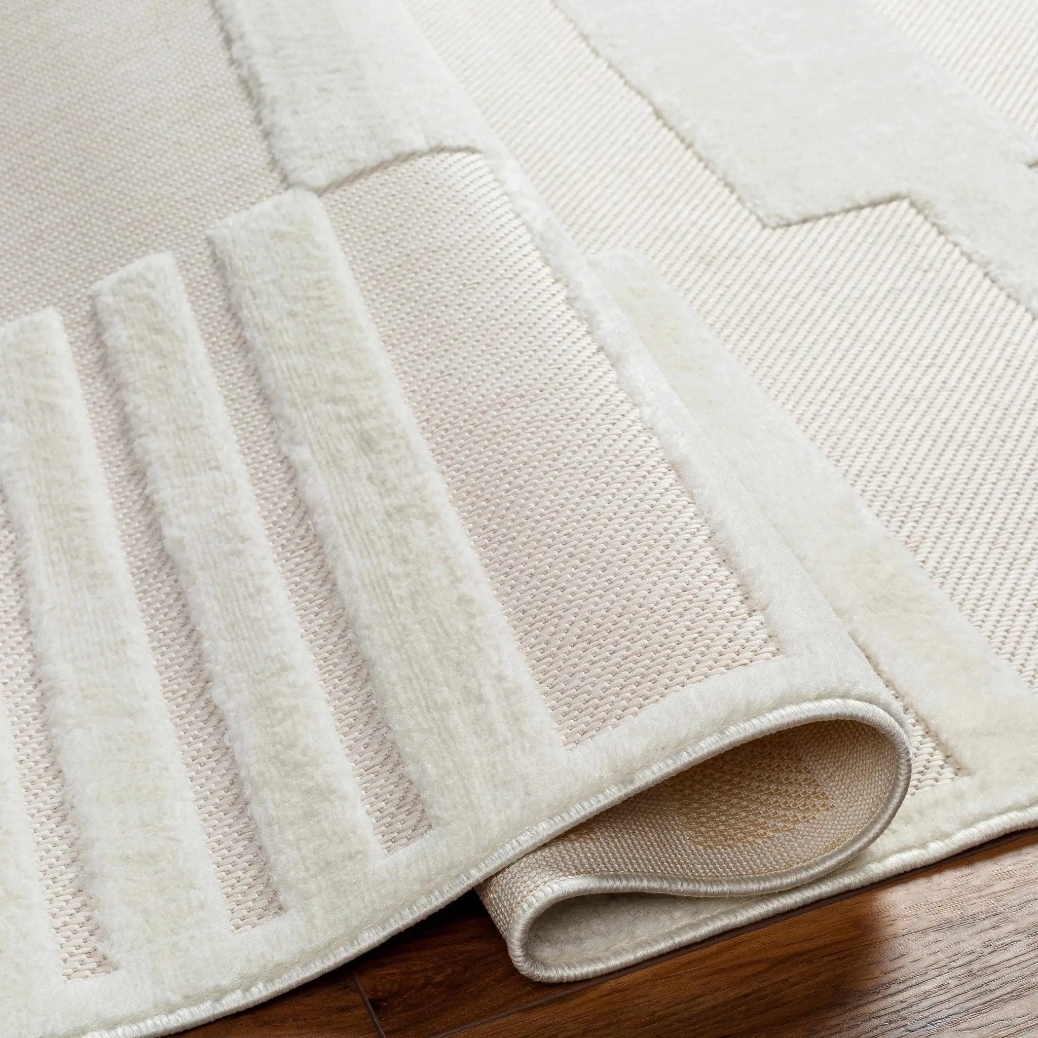 Nita Cream Outdoor Rug - Clearance by Boutique Rugs