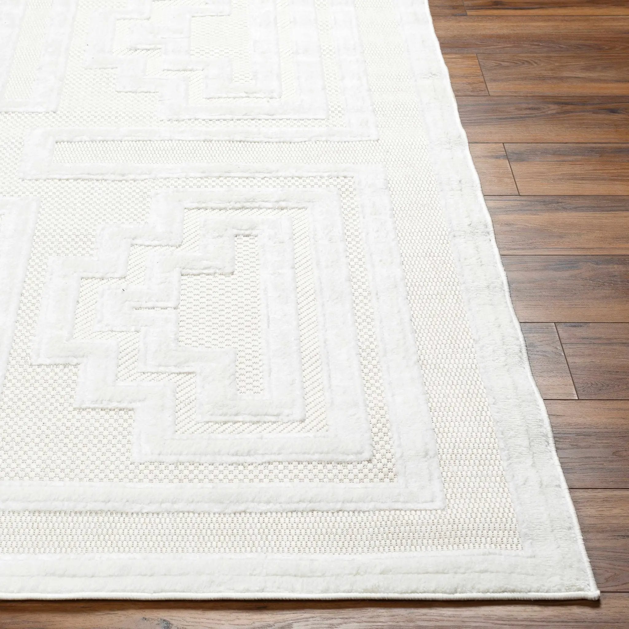 Yves Cream Outdoor Rug - Clearance by Boutique Rugs