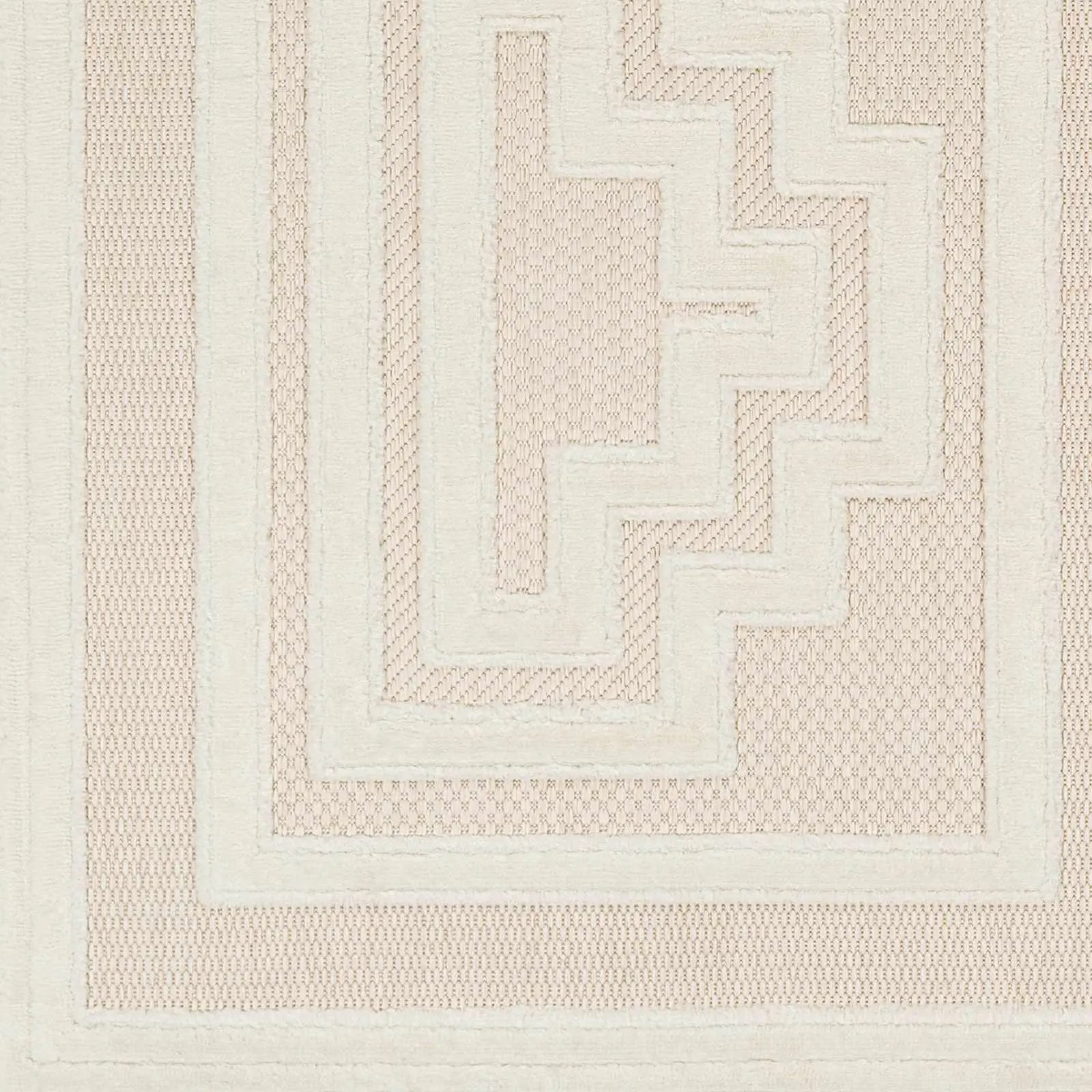 Yves Cream Outdoor Rug - Clearance by Boutique Rugs