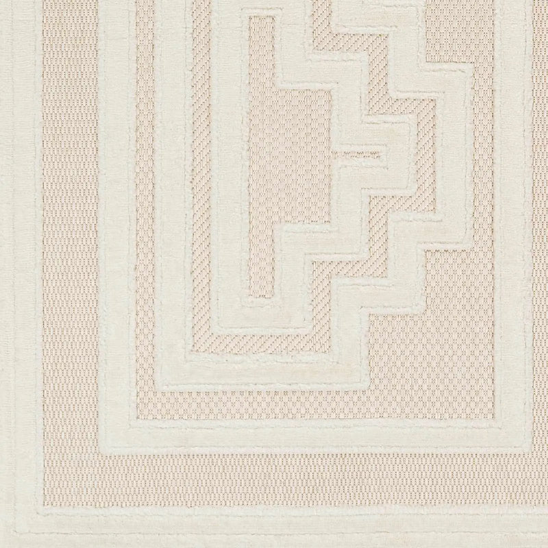 Yves Cream Outdoor Rug - Clearance by Boutique Rugs