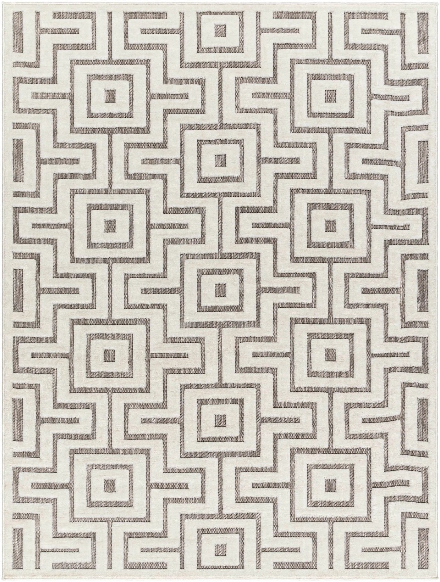 Zevi Beige Outdoor Rug - Clearance by Boutique Rugs