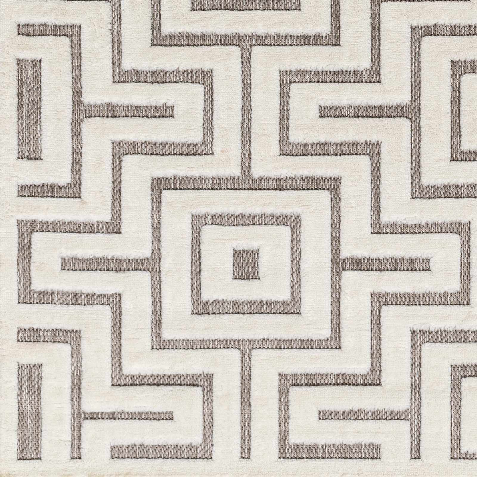 Zevi Beige Outdoor Rug - Clearance by Boutique Rugs