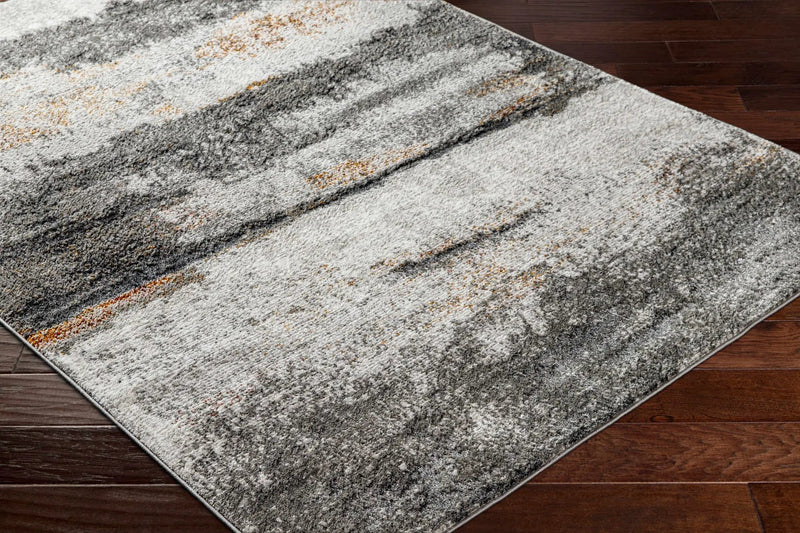Adam Gray Abstract Area Rug - Clearance by Boutique Rugs