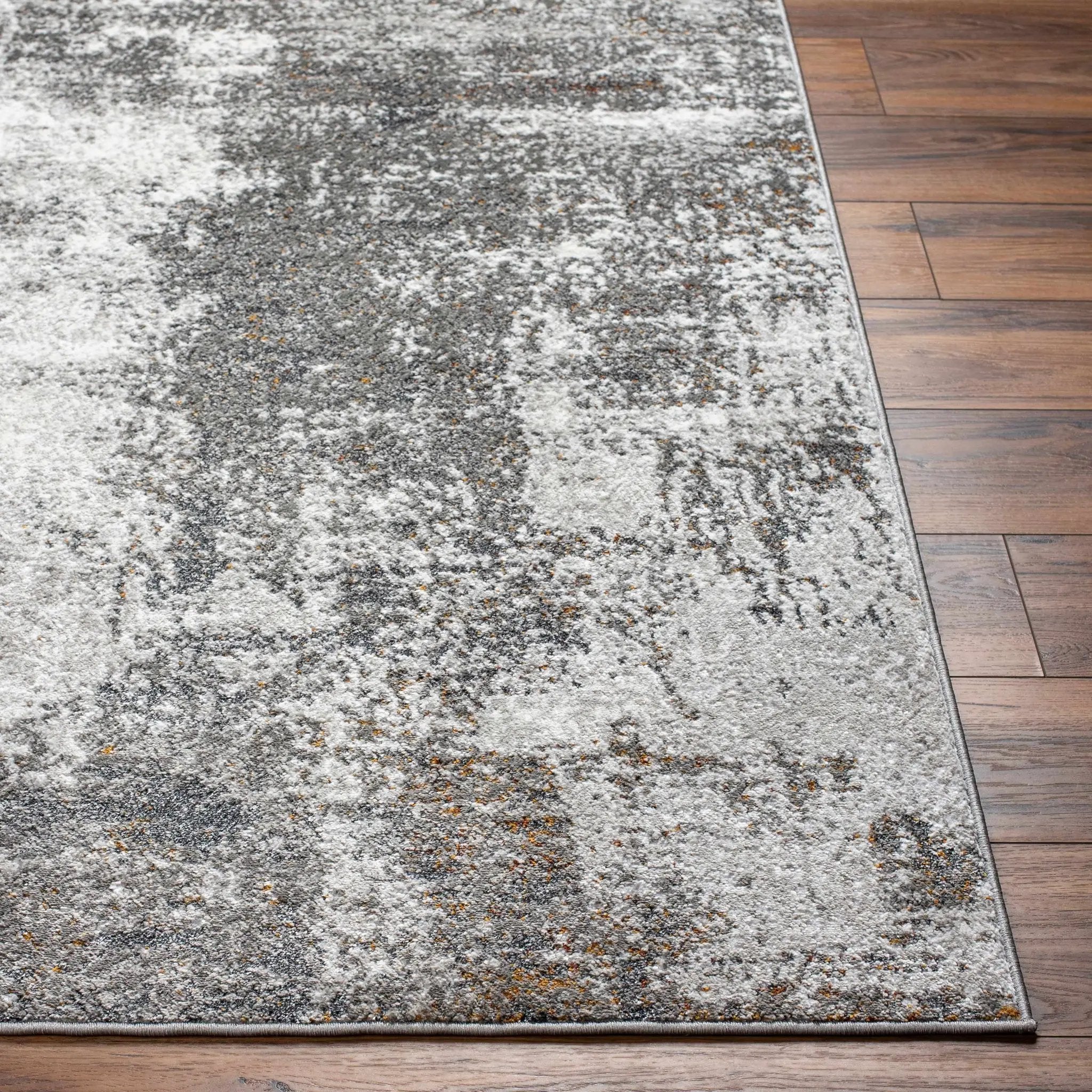 Duval Taupe Abstract Area Rug by Boutique Rugs