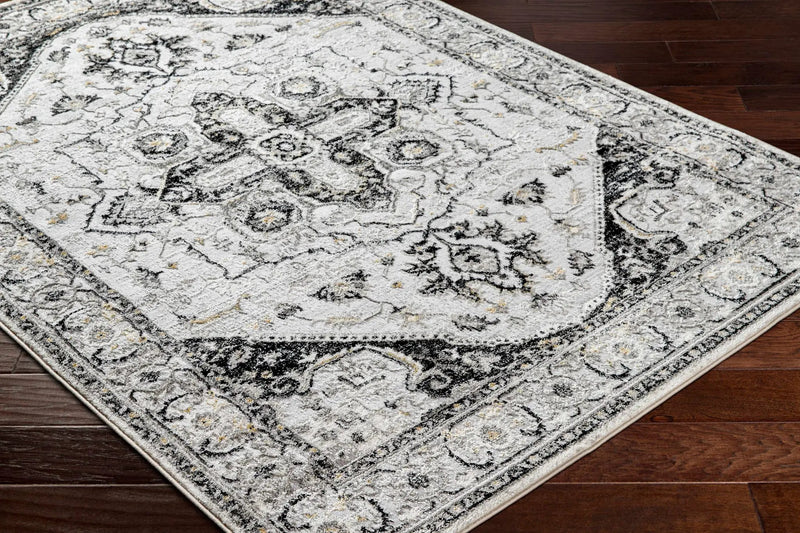 Gauri Gray Medallion Area Rug - Clearance by Boutique Rugs