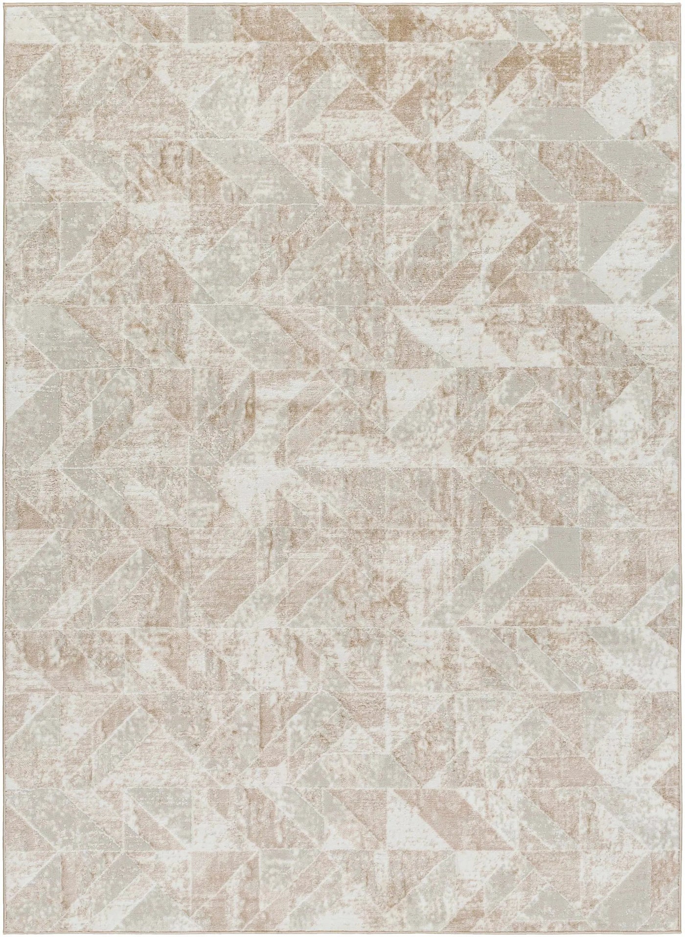 Gonca Gray Geometric Area Rug - Clearance by Boutique Rugs