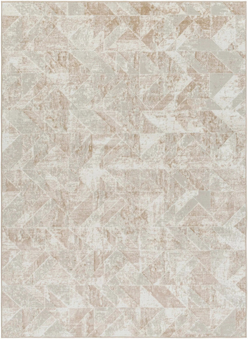 Gonca Gray Geometric Area Rug - Clearance by Boutique Rugs
