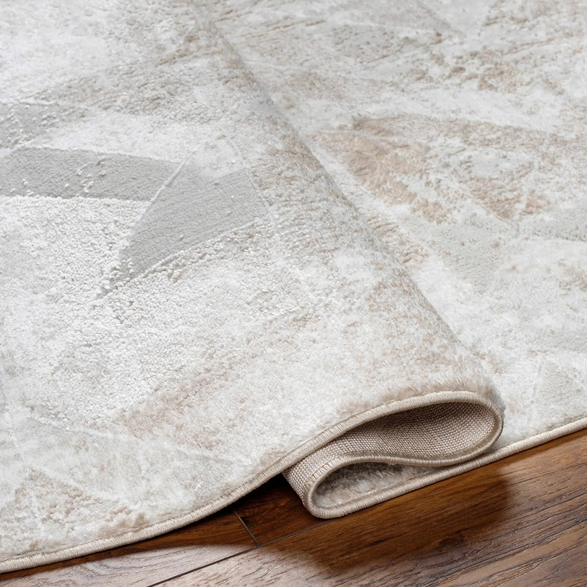 Gonca Gray Geometric Area Rug - Clearance by Boutique Rugs
