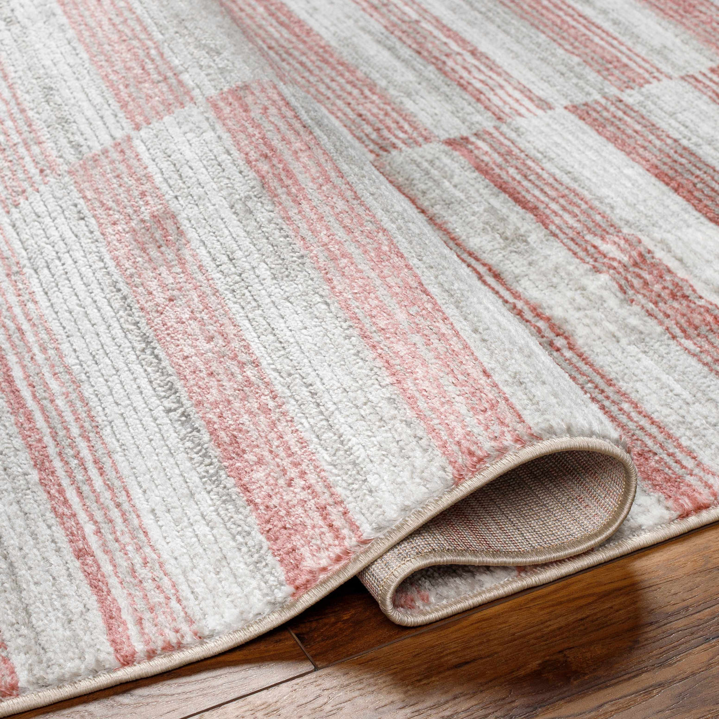 Gorou Pink Area Rug - Clearance by Boutique Rugs