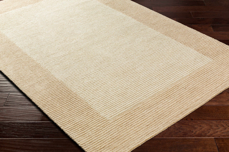 Amadi Beige Wool Area Rug by Boutique Rugs