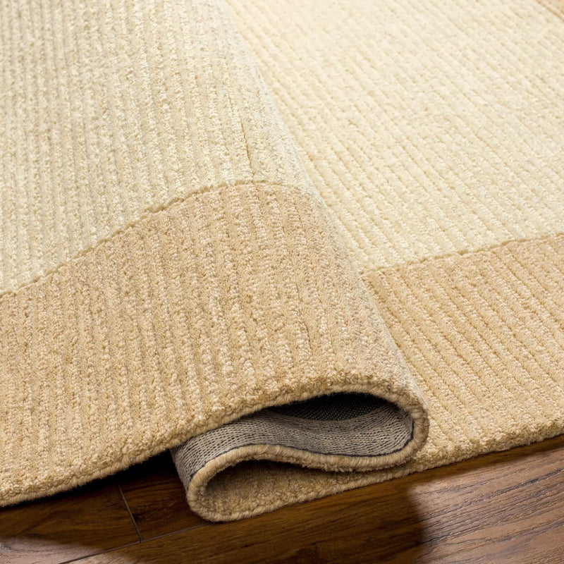 Amadi Beige Wool Area Rug by Boutique Rugs