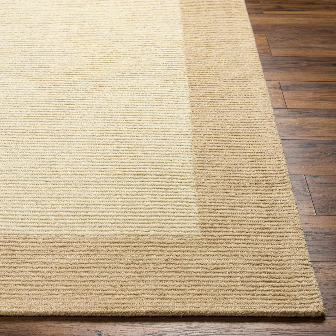 Amadi Beige Wool Area Rug by Boutique Rugs