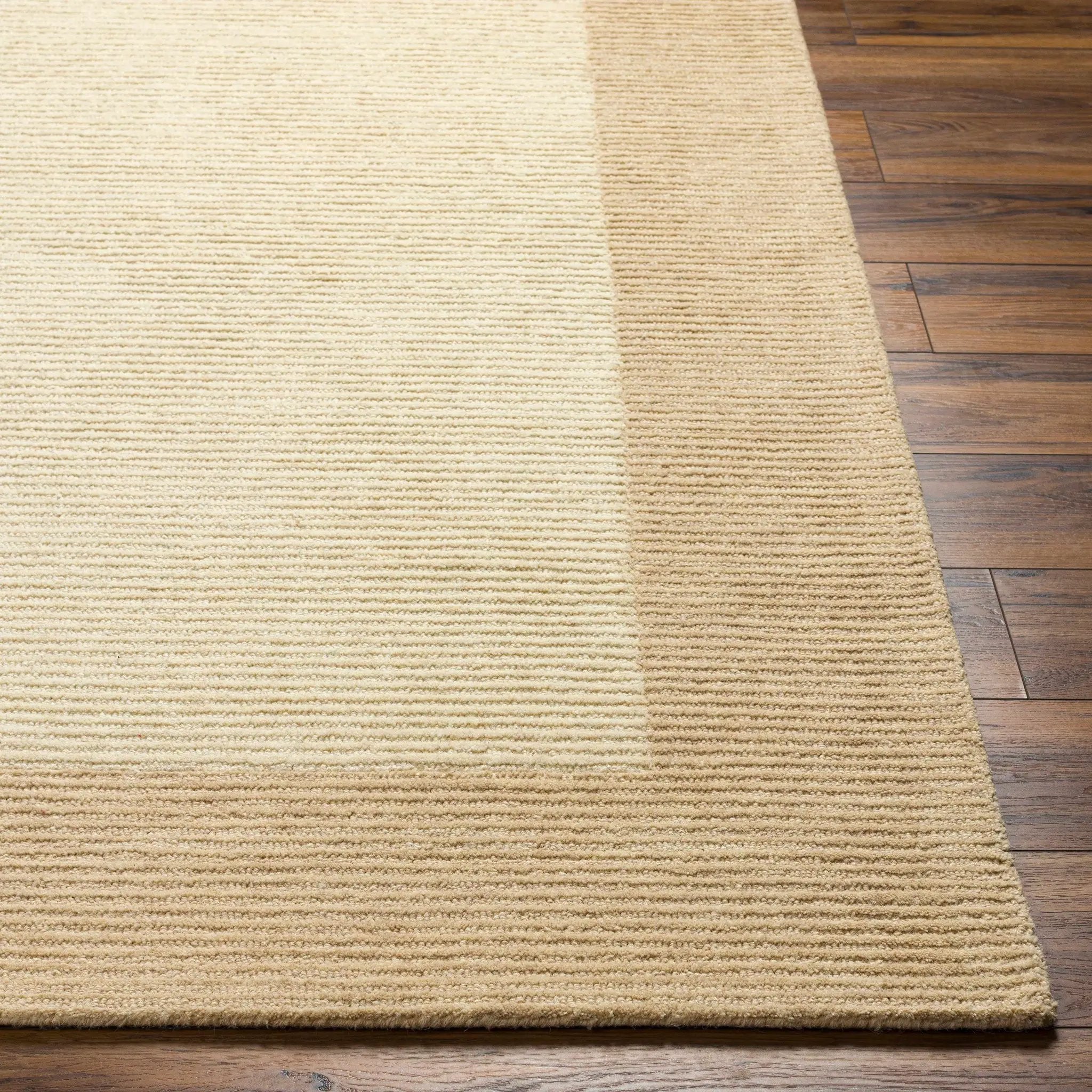 Amadi Beige Wool Area Rug by Boutique Rugs