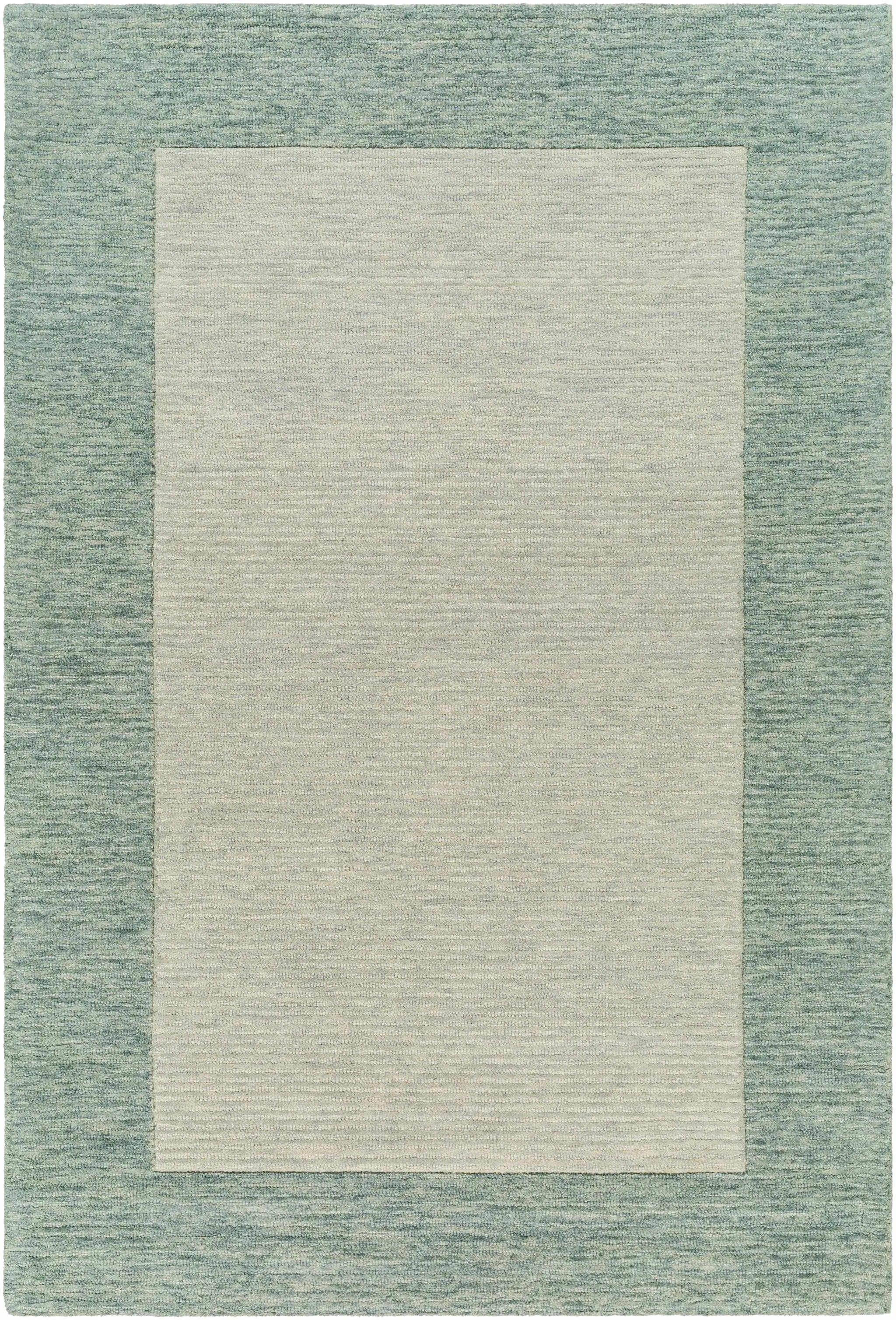 Amadi Green Wool Area Rug by Boutique Rugs