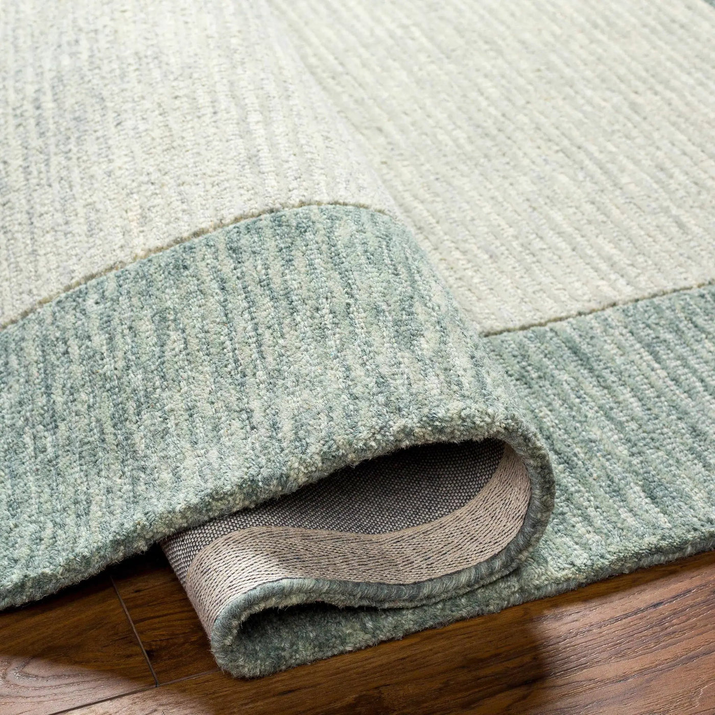 Amadi Green Wool Area Rug by Boutique Rugs
