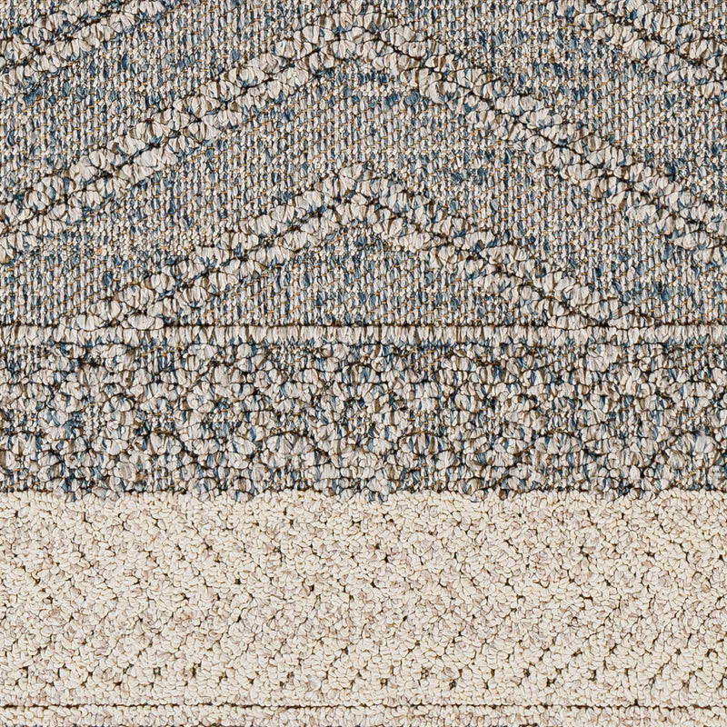 Blue Areli Outdoor Area Rug - Clearance by Boutique Rugs