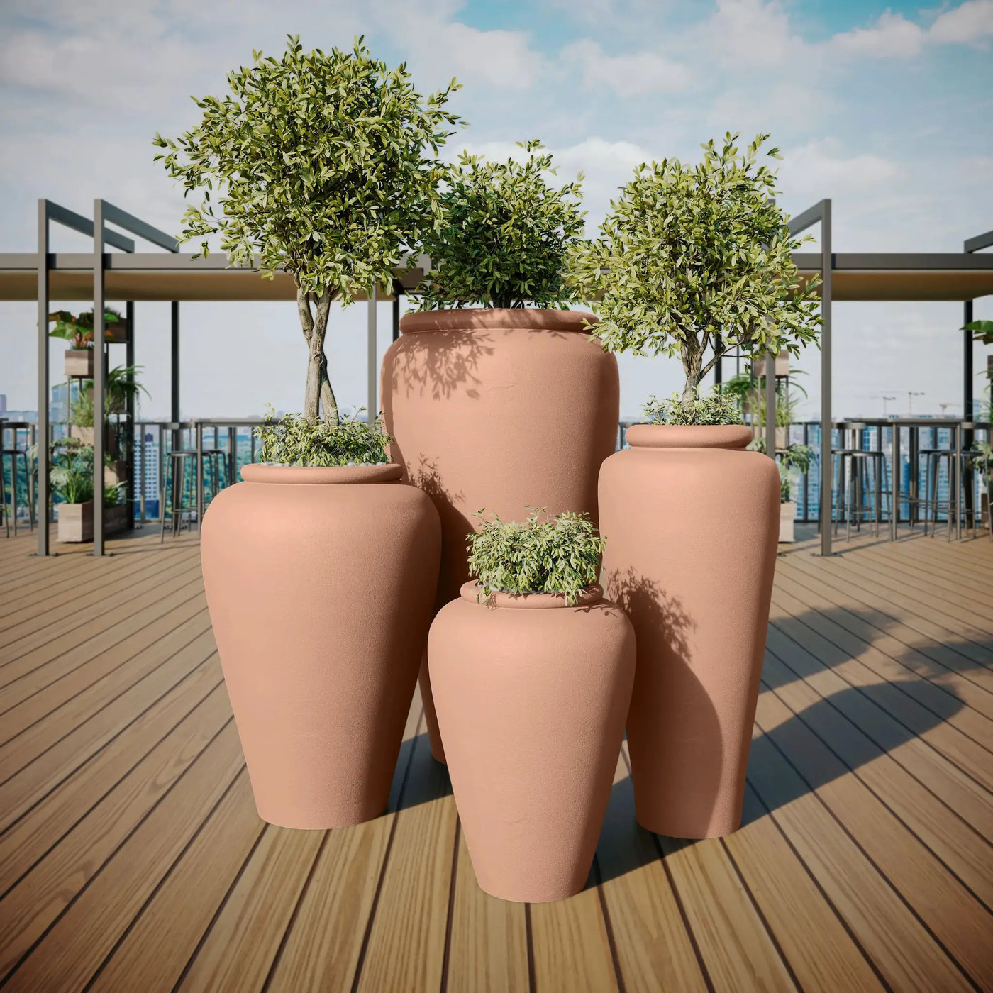 Staccato Planter by ModaConcrete - Direct source for architectural and precast concrete