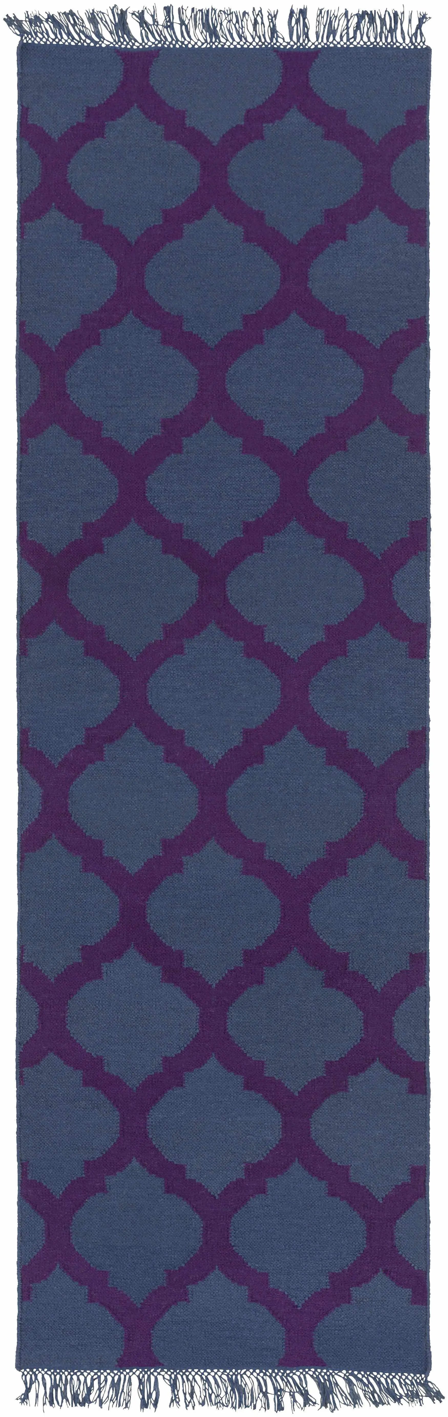 Stalham Purple Outdoor Rug - Clearance by Boutique Rugs