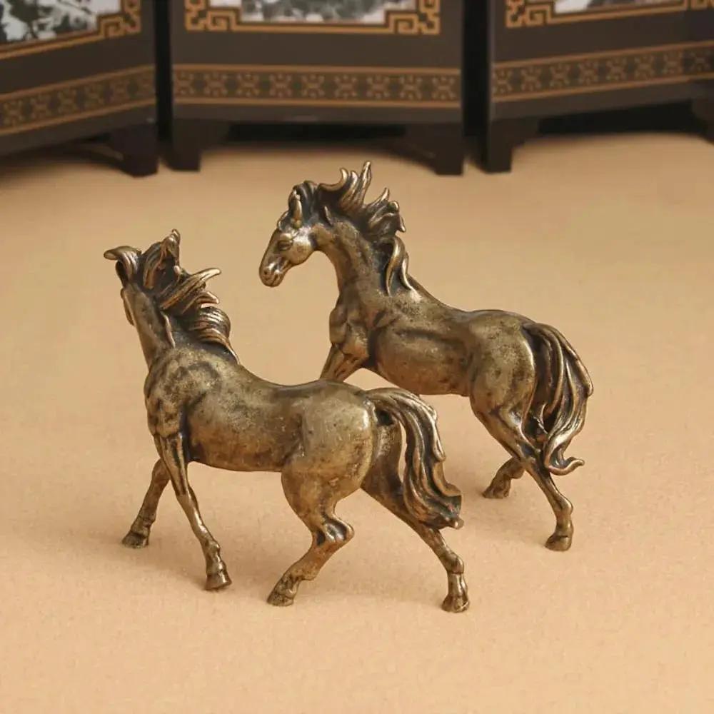 Stallion Statue - Majestic Bronze Miniature by House Of Avana