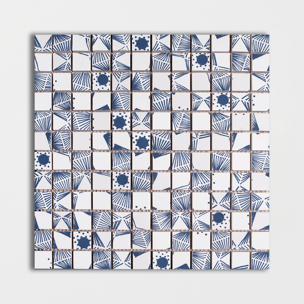 Star Gazer Glossy 1x1 Ceramic Mosaics 12x12 Ceramic Glossy 12x12 Mosaics