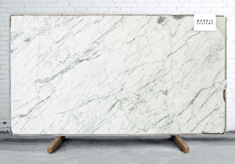 Statuarietto Honed Marble Slab Random