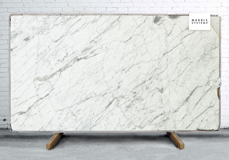 Statuarietto Honed Marble Slab Random