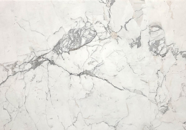 Statuario Honed Marble Slab Random