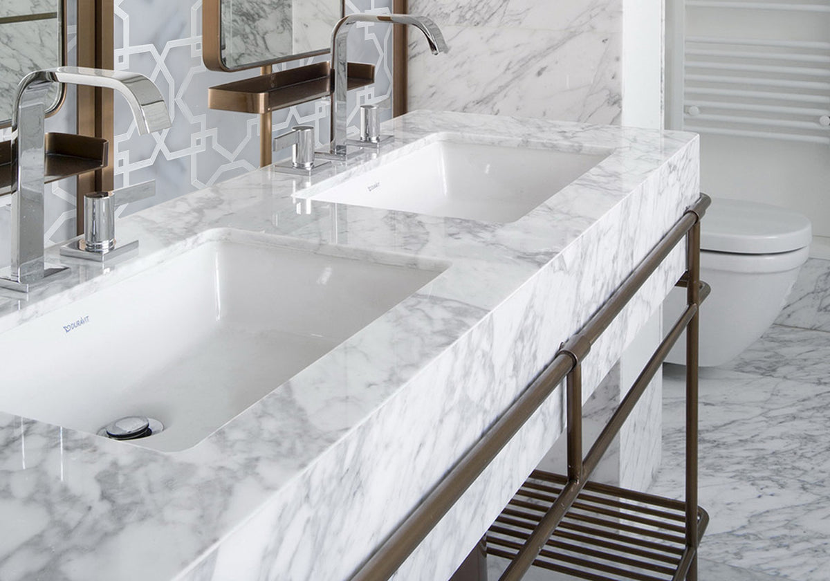 Statuary Corchia Polished Marble Slab Random room scene