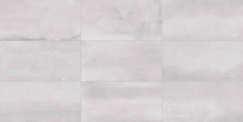 Chicago Steel Bullnose Concrete Look Porcelain Moldings 3x24 by landmarkceramics