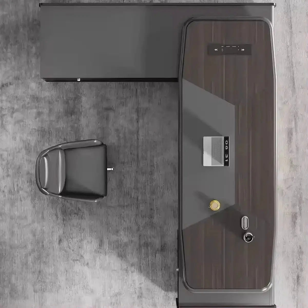 Stellan · Modern L-Shaped Executive Desk by Arc Grove