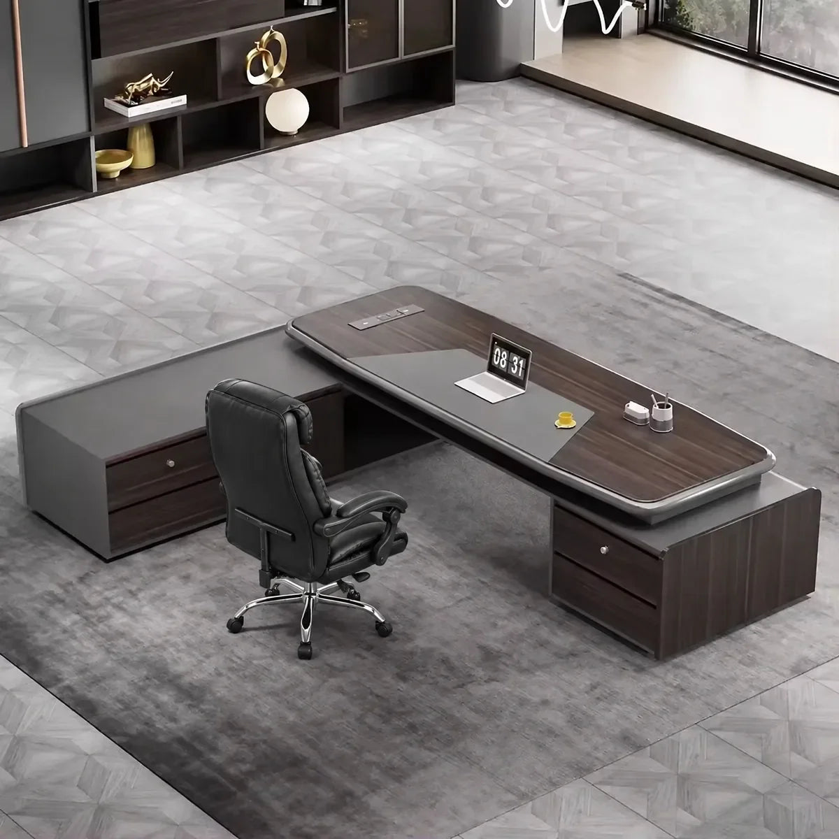Stellan · Modern L-Shaped Executive Desk, photo 3 of 9