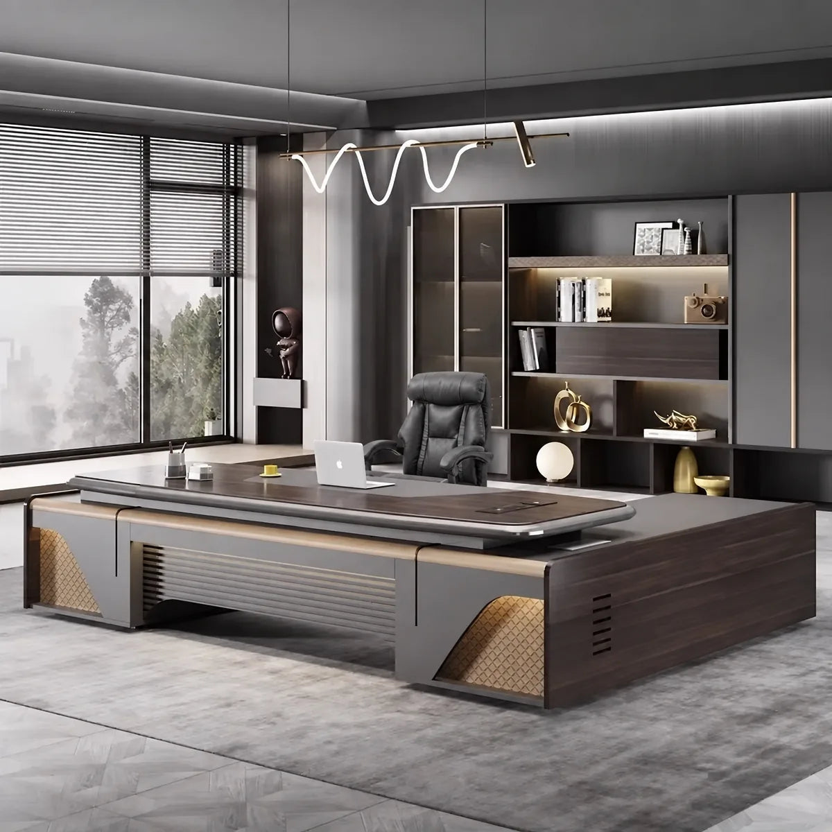 Stellan · Modern L-Shaped Executive Desk, photo 5 of 9
