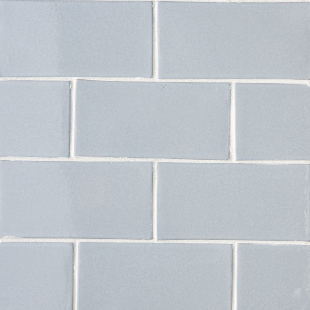 Mist Glossy Subway Ceramic Tiles 3x6 Ceramic Glossy 6x6 Tiles — 2