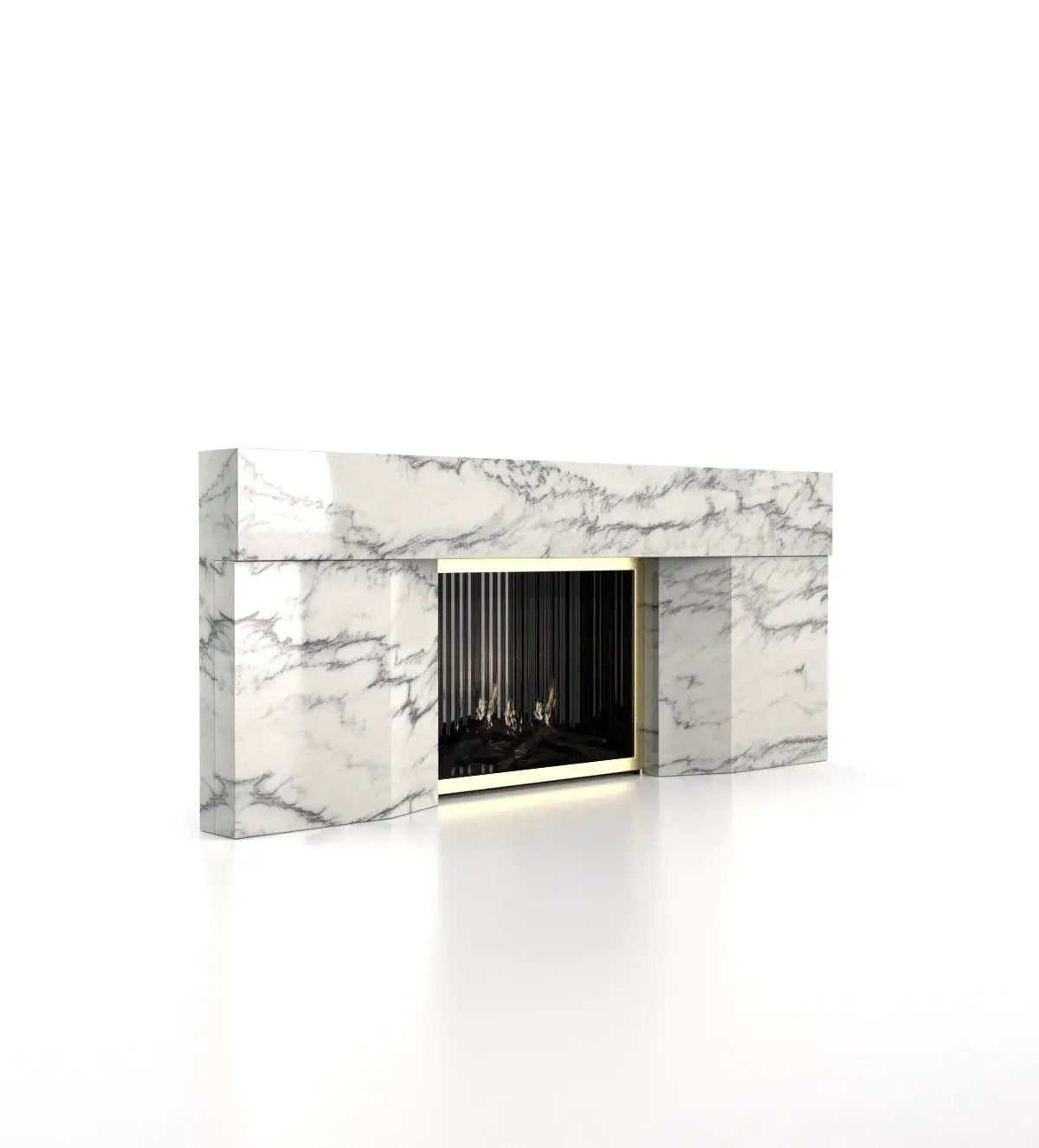 Stonehenge Fireplace by Zicana Boutique