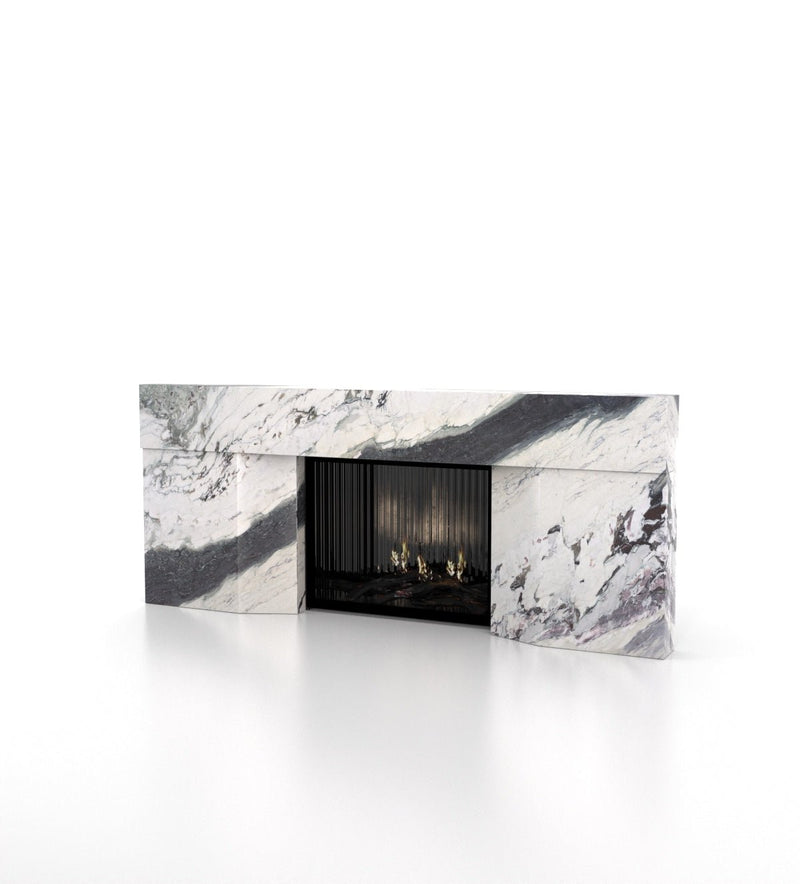 Stonehenge Fireplace by Zicana Boutique