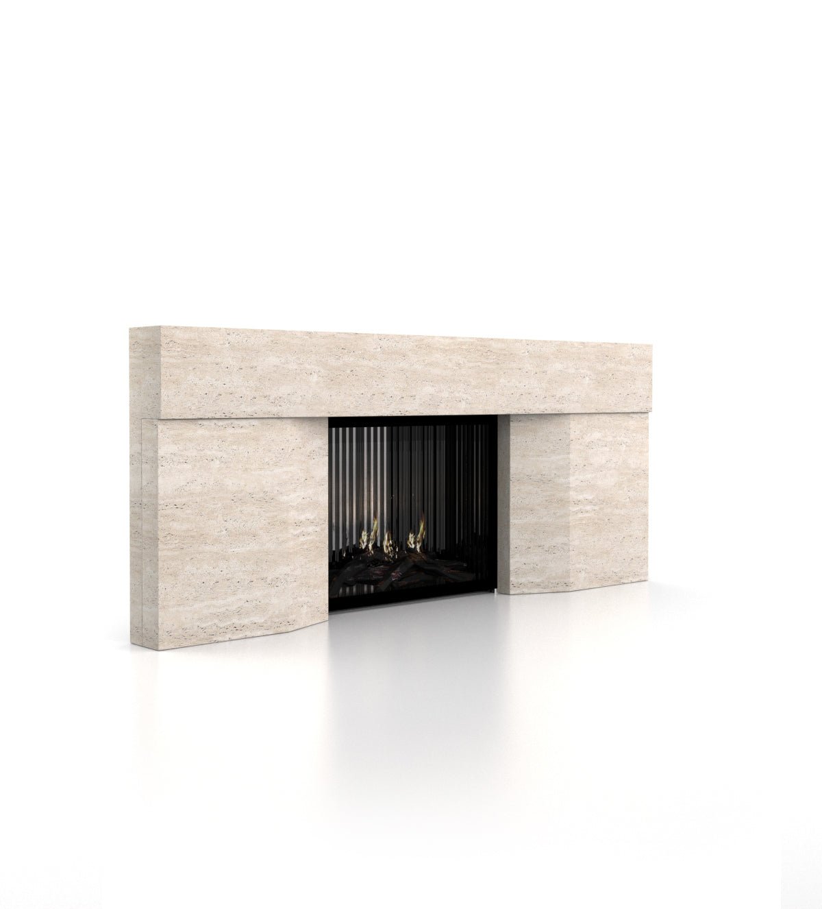 Stonehenge Fireplace by Zicana Boutique