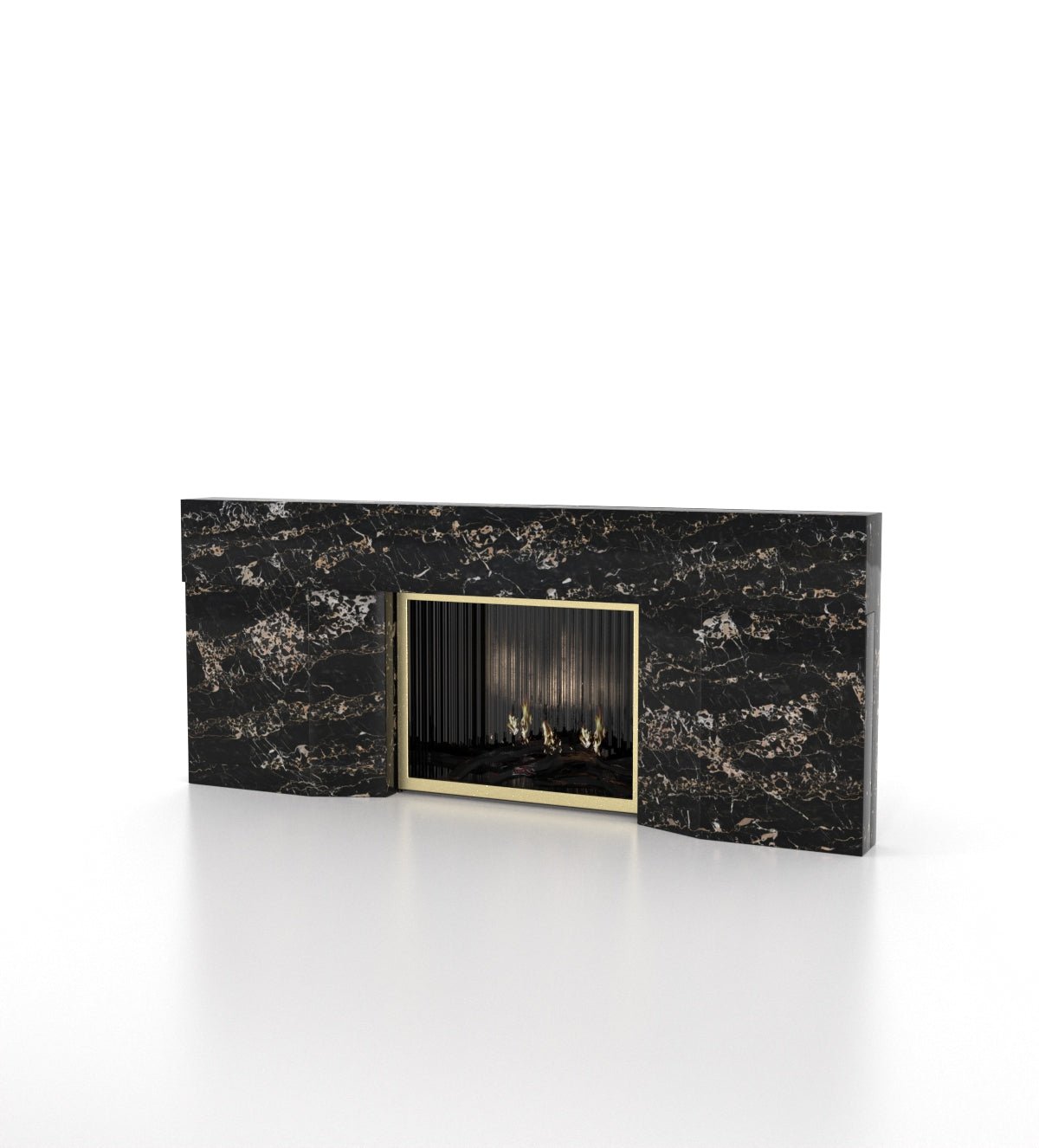 Stonehenge Fireplace by Zicana Boutique