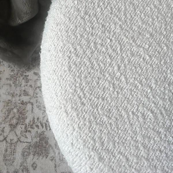Stowaway Chic Boucle Ottomans, Set of Two by Decor Steals