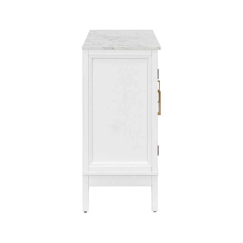 Storage Cabinet 3 Doors Stylish Style White, photo 10 of 15