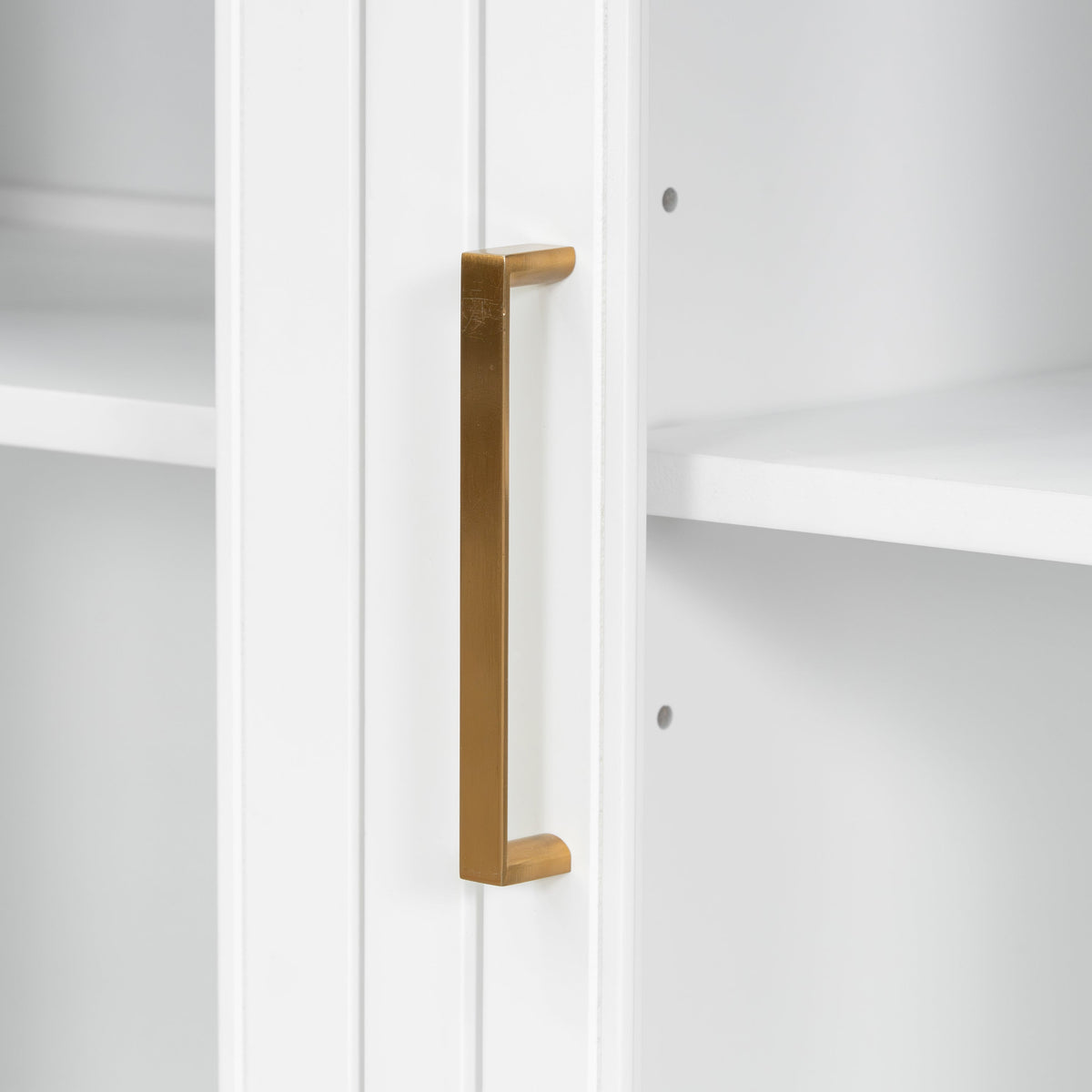Storage Cabinet 3 Doors Stylish Style White, photo 12 of 15