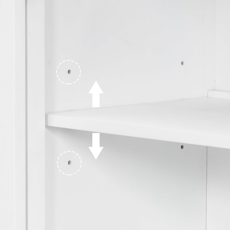Storage Cabinet 3 Doors Stylish Style White, photo 13 of 15