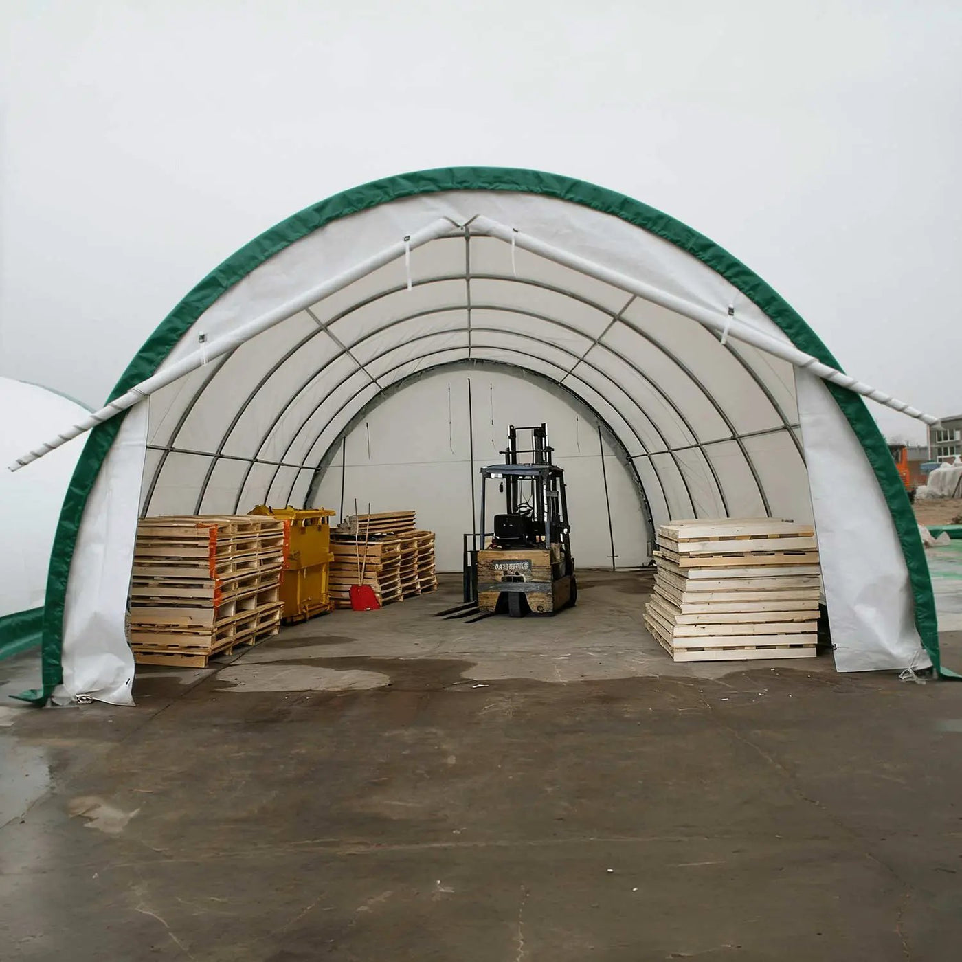 W20'xL30'xH12' Single Truss Arch Storage Shelter by Chery Industrial