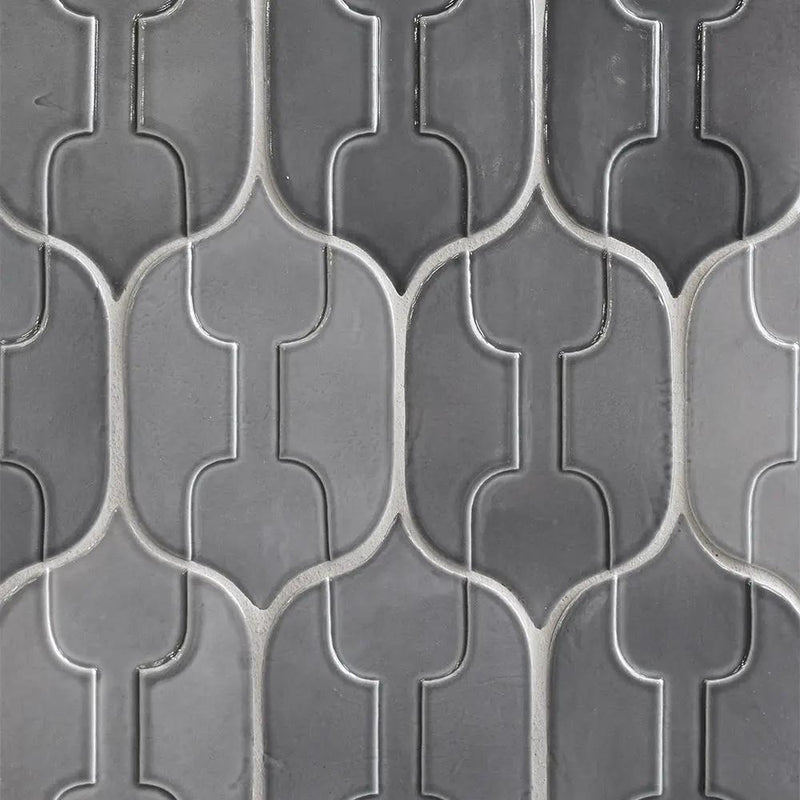 Storm Glazed Antusa Ceramic Accent Tiles 4x6 1/2 by Stonetiledepot