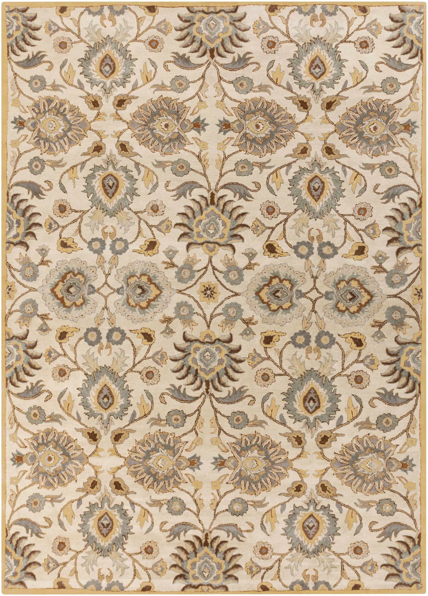 Conesus Hand Tufted Tan 1012 Area Rug by Boutique Rugs