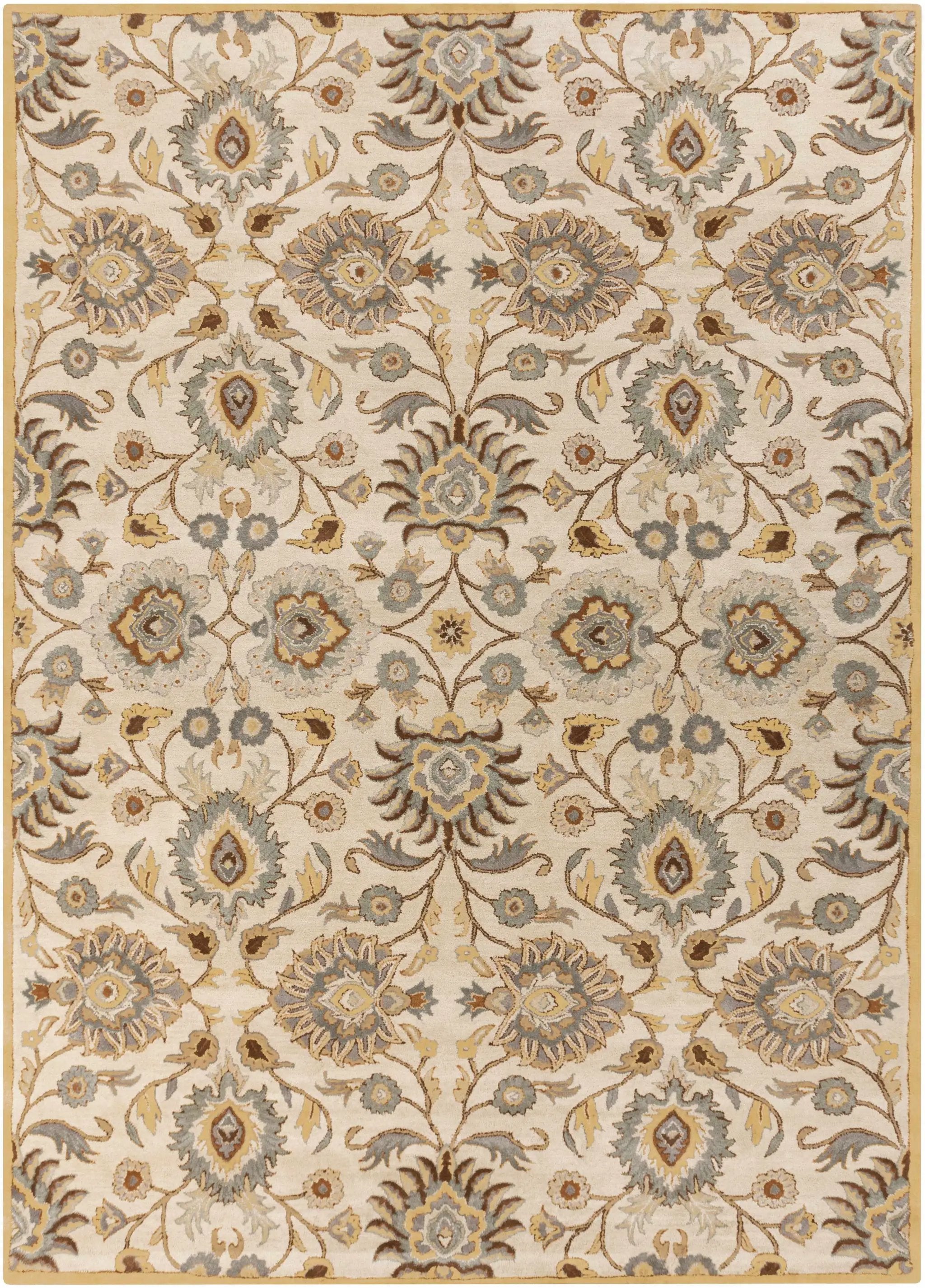 Conesus Hand Tufted Tan 1012 Area Rug by Boutique Rugs