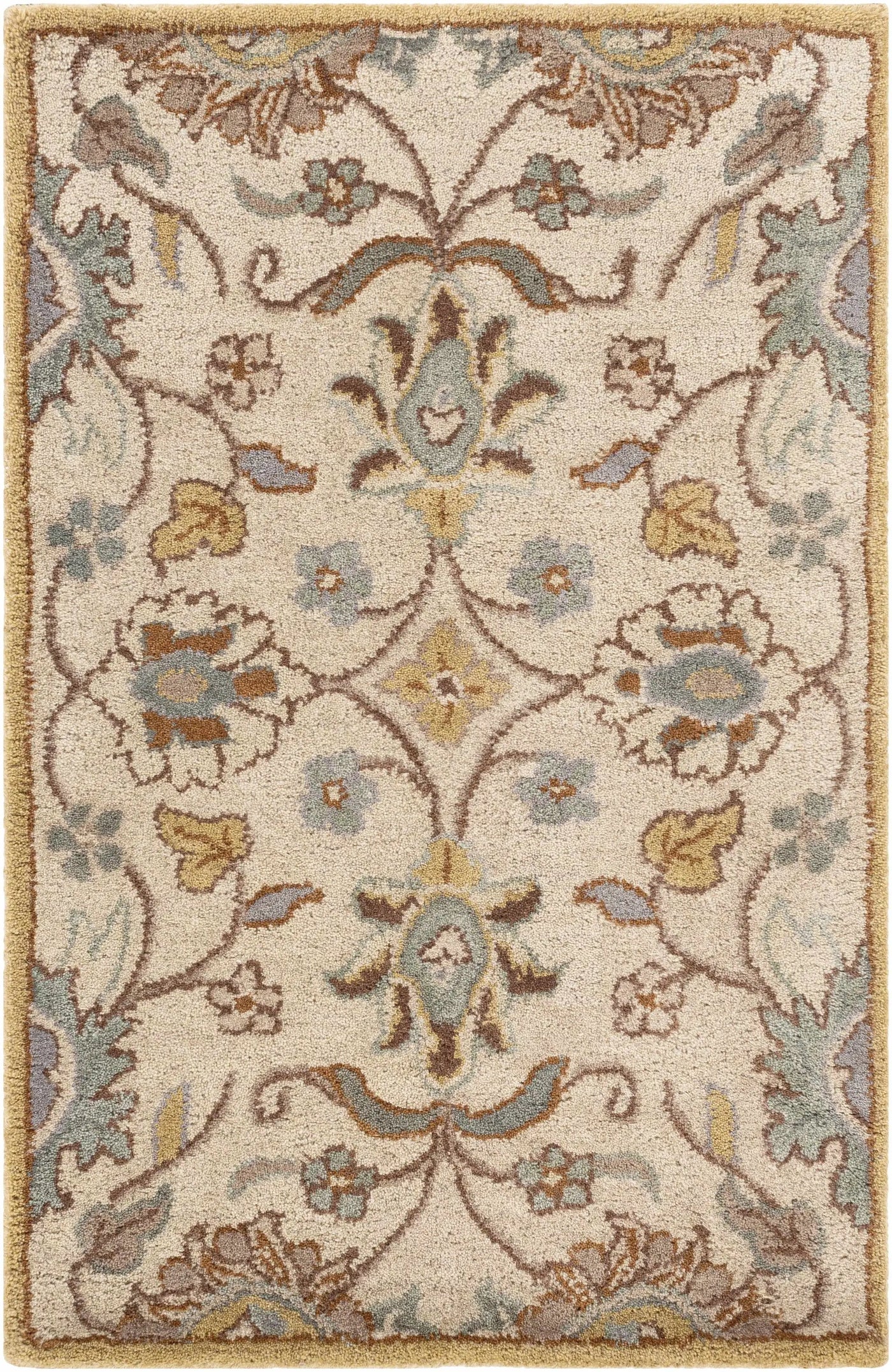 Conesus Hand Tufted Tan 1012 Area Rug by Boutique Rugs