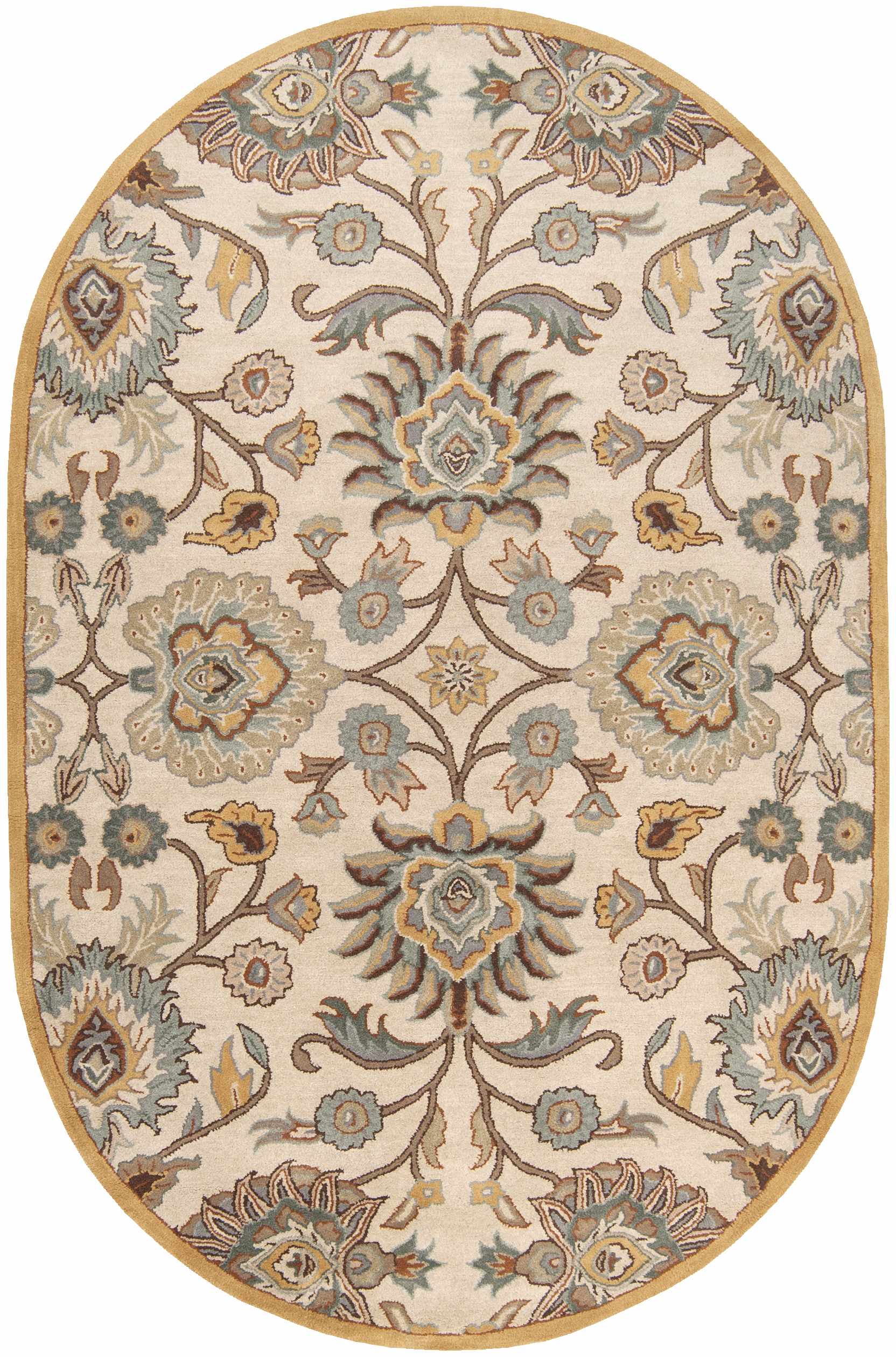 Conesus Hand Tufted Tan 1012 Area Rug by Boutique Rugs
